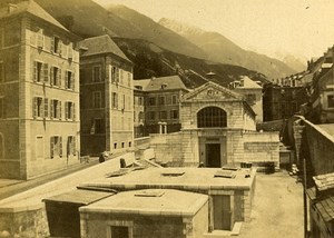 Bareges Therms 65120 Gavarnie France Old CDV Photo 1870