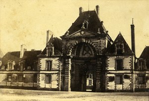 Landscape Fontainebleau France Old Photo 1865