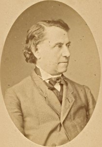 Louis Blanc, Historian, France, old CDV Photo 1865'