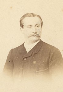 Leonard Fontenay, Painter, France, old CDV Photo 1865'