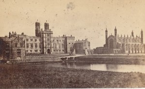 Stonyhunt College London England old CDV Photo 1870