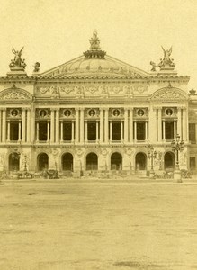 France Paris Opera Second Empire Old CDV Photo 1865