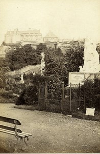 Scotland Ecosse Stirling Castle Old CDV Photo GW Wilson 1865