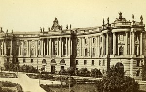 Germany Berlin Königliche Bibliothek Royal Library Old CDV Photo 1865