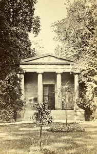 Germany Berlin City Charlottenburg Mausoleum Old CDV Photo 1865