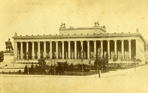 Germany Berlin City Altes Museum Architecture Old CDV Photo 1865