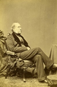 United Kingdom Glasgow Historian Sir Archibald Alison Old Photo CDV White 1865