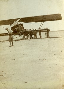 Syria under French Mandate Military Aviation Aircraft Old Photo Snapshot 1930