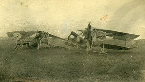 Syria under French Mandate Military Aviation Aircrafts Crash Photo Snapshot 1930