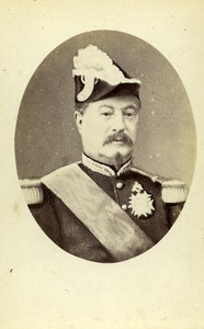 France Paris Marshal of France Achille Bazaine Old CDV Photo LSC 1870