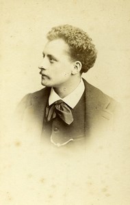France Paris Opera Tenor Victor Capoul Old CDV Photo Reutlinger 1870