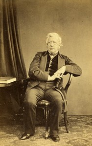 Dublin British Statesman Earl of Carlisle Old CDV Photo Granfield 1860