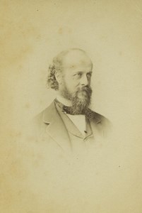 United Kingdom London Man Portrait Beard Fashion CDV Photo Window & Grove 1870