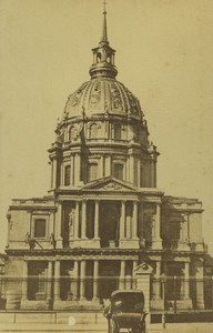 France Paris Hôtel des Invalides Old CDV Photo 1860 #2