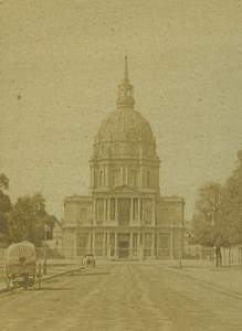 France Paris Hôtel des Invalides Old CDV Photo 1860 #1