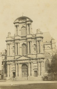 France Paris St Gervais St Protais Church Anonymous CDV Photo 1860