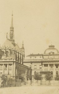 France Paris Sainte Chapelle Chapel Anonymous CDV Photo 1860