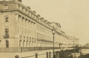 England Eastbourne Grand Parade old Anonymous CDV Photo 1860's