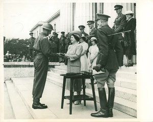 Queen Elizabeth Sandhurst College Cadet WWII WW2 Photo