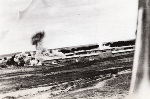 WWII Libya Bombers Hit Enemy Barracks WW2 Photo 1941
