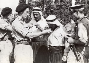 WWII Australian Soldiers Syria Arab War WW2 Photo 1941