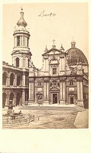 Loreto Chiesa Italy old CDV Photo 1860'