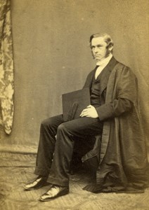 Harrow Master Rendall Family old CDV Photo 1870'