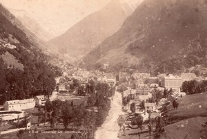 Cauterets General View France old Photo 1890'