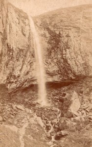 France le Mont Dore Grande Cascade old Photo CC 1880'