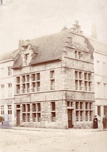 Flemish Traditional House Tournai Belgium Photo 1900