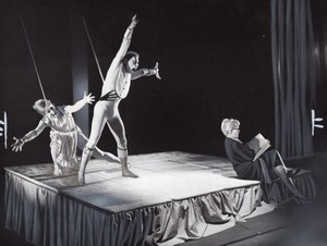 Poland Pantomime Dance Ballet Paris Bernand Photo 1955