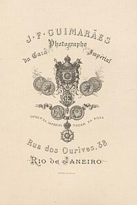 Photography Studio Guimaraes Card Publicity Brazil 1870