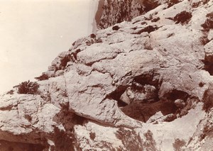 Rock Arch Pyrenees Panorama Mountain Old Photo 1900