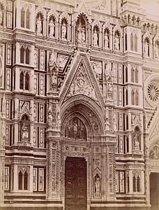 Firenze Santa Maria del Fiore Church Italy Photo 1880