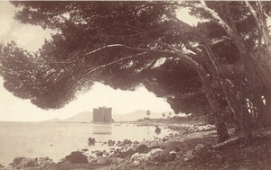 Lérins Abbey Fortified Monastery Ile St Honorat Albumen Photo 1880