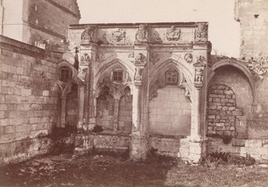 Soissons Ruin Renaissance Architecture France Old Photo 1890