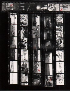Travel in Asia Istanbul Study Old contact print photo 1970