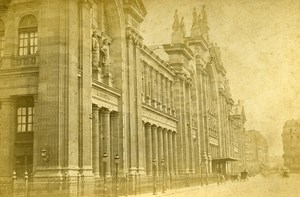 France Paris Railway Station Gare du Nord Cabinet Photo Debitte & Herve 1875