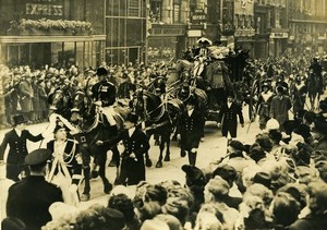 United Kingdom London Fleet Street Lord Mayor Parade Old Press Photo 1948