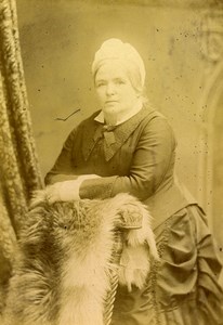 United Kingdom London Portrait Woman Old Cabinet Photo Negretti & Zambra 1880