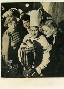 France Paris Cooking Prize Chef Gastronomy Old Photo 1960