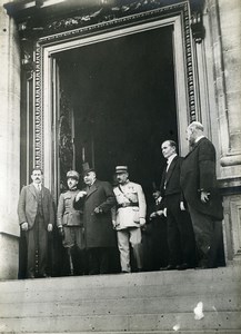 WWI Versailles Peace Treaty Signature Theodoroff Old Photo Trampus 1919