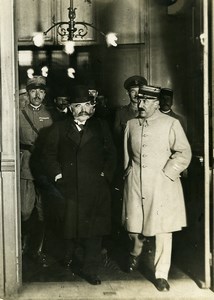 WWI Versailles Peace Treaty Signature Theodoroff Gare de Lyon Photo Trampus 1919