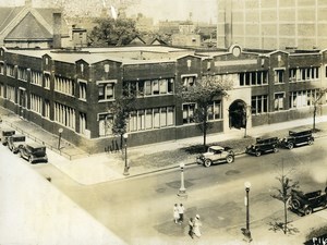 USA Chicago Aviation Service & Transport School Shops & Offices Old Photo 1925