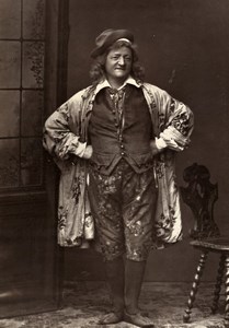 France Theater Stage Actor Louis Hesnard aka Montrouge Woodburytype Photo 1875