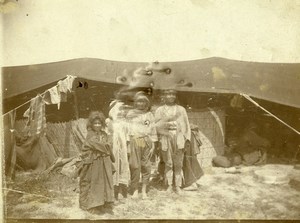 Syria Djezireh Hasakah French Militairy Mandate Bedouin Old Amateur Photo 1929