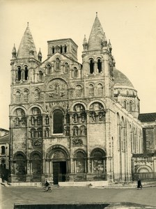 France Angouleme Cathédrale Saint-Pierre Cathedral Old Photo 1960