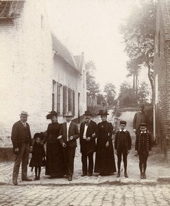 France Around Boulogne sur Mer Countryside Sunday Walk Old Photo 1900