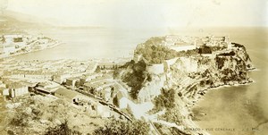 France Monaco General view Old Gilletta Photo 1900
