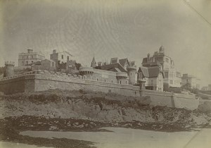 France Saint Malo Paramé Rochebonne Point Old Photo 1900